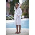 Kids Hooded Terry Bathrobe for 7-10 Year Olds